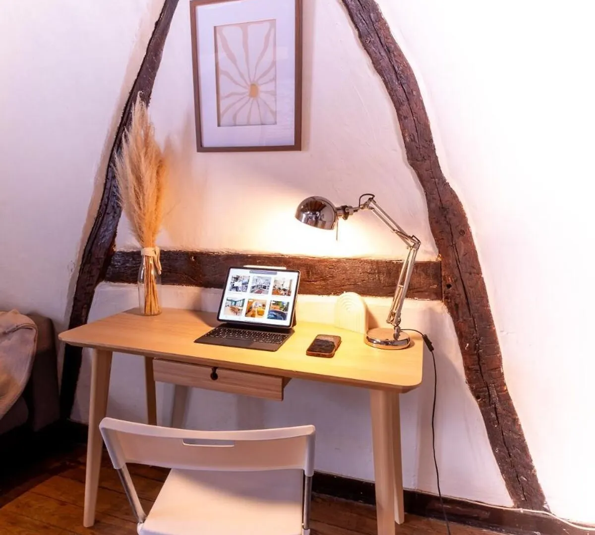 Lägenhet Charmant Duplex Coeur Historique Rennes Frankrike